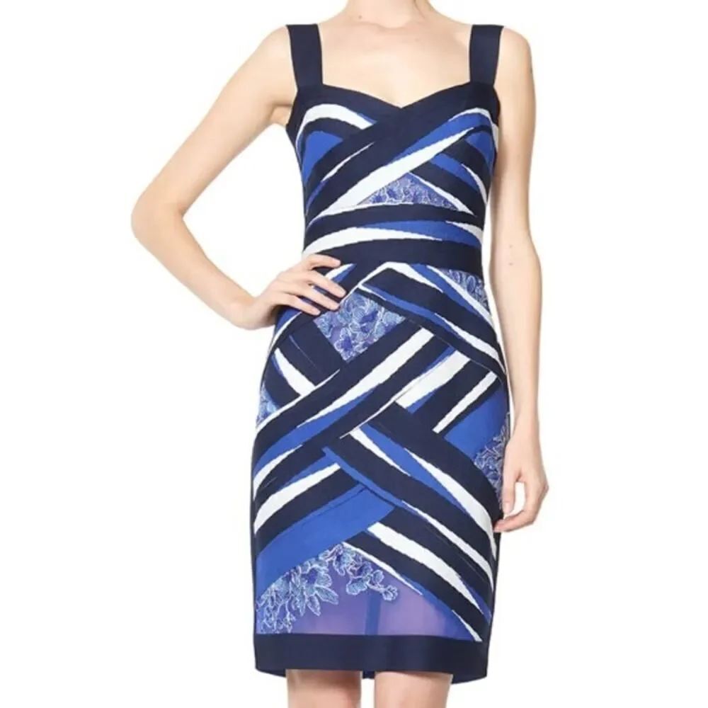 Tadashi Shoji Taura Mini Dress Sz. L